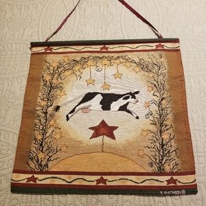 Cow & M00N Wall Hanging 🐄